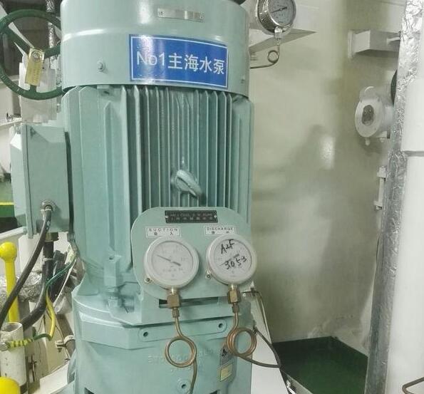主機冷卻的海水泵